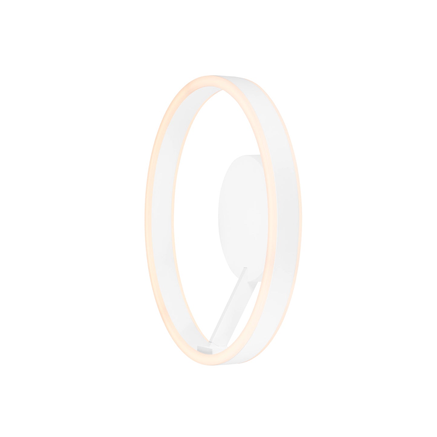 ONE, Wand- und Deckenaufbauleuchte, rund, 2700/3000 K, 14 W, DALI, Touch, 130°, weiß