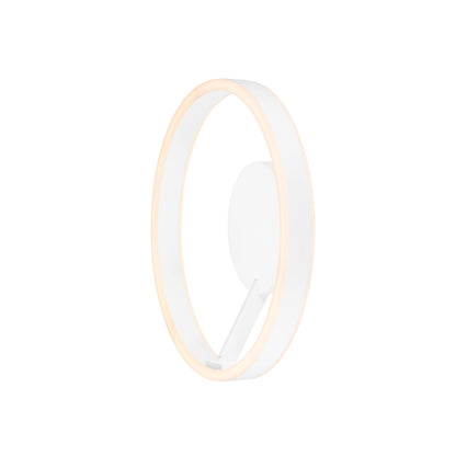 ONE, Wand- und Deckenaufbauleuchte, rund, 2700/3000 K, 14 W, DALI, Touch, 130°, weiß