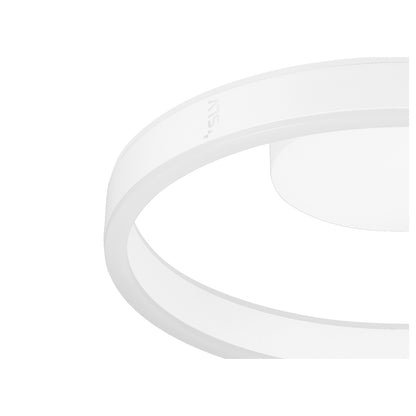 ONE, Wand- und Deckenaufbauleuchte, rund, 2700/3000 K, 14 W, DALI, Touch, 130°, weiß