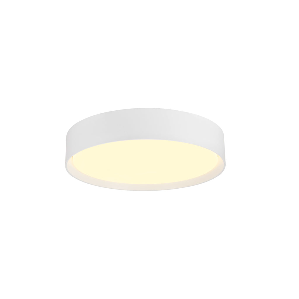 DECONA 30, Wand- und Deckenaufbauleuchte, rund, 2700/3000 K, 18 W, PHASE, weiß