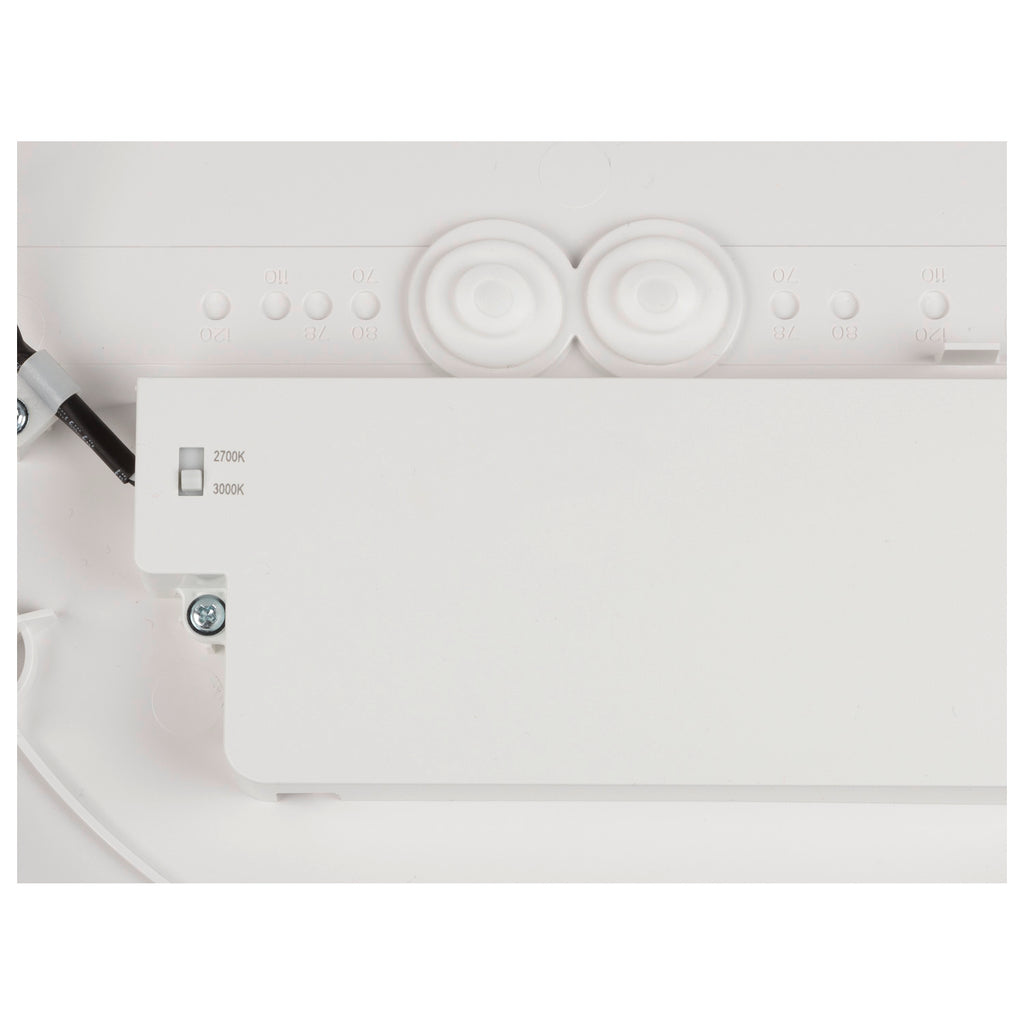 DECONA 30, Wand- und Deckenaufbauleuchte, rund, 2700/3000 K, 18 W, PHASE, weiß