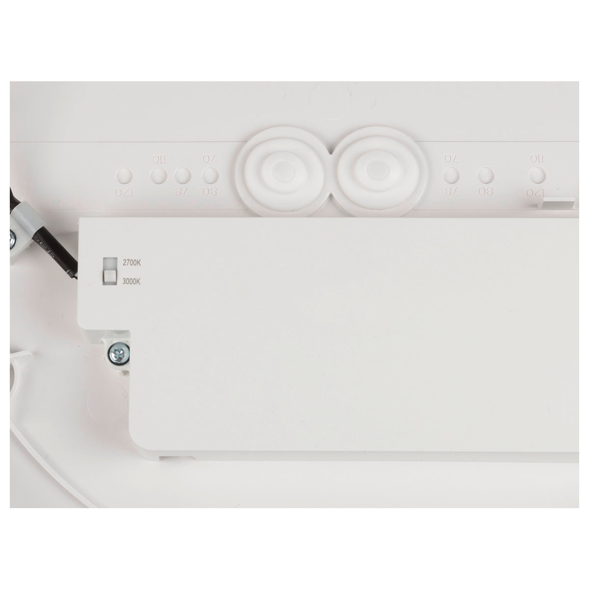 DECONA 30, Wand- und Deckenaufbauleuchte, rund, 2700/3000 K, 18 W, PHASE, weiß