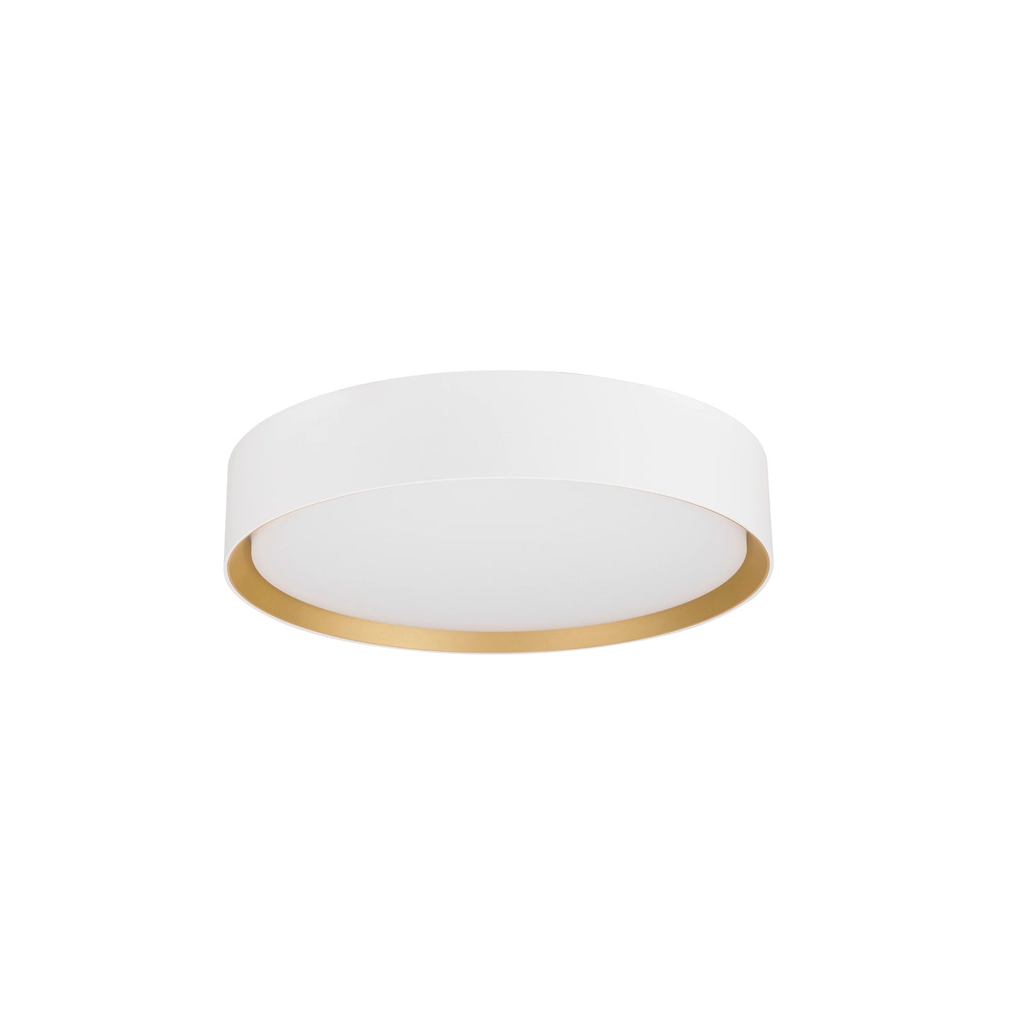 DECONA 30, Wand- und Deckenaufbauleuchte, rund, 2700/3000 K, 18 W, PHASE, weiß / gold