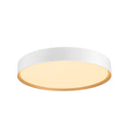 DECONA 42, Wand- und Deckenaufbauleuchte, rund, 2700/3000 K, 23 W, PHASE, weiß / gold