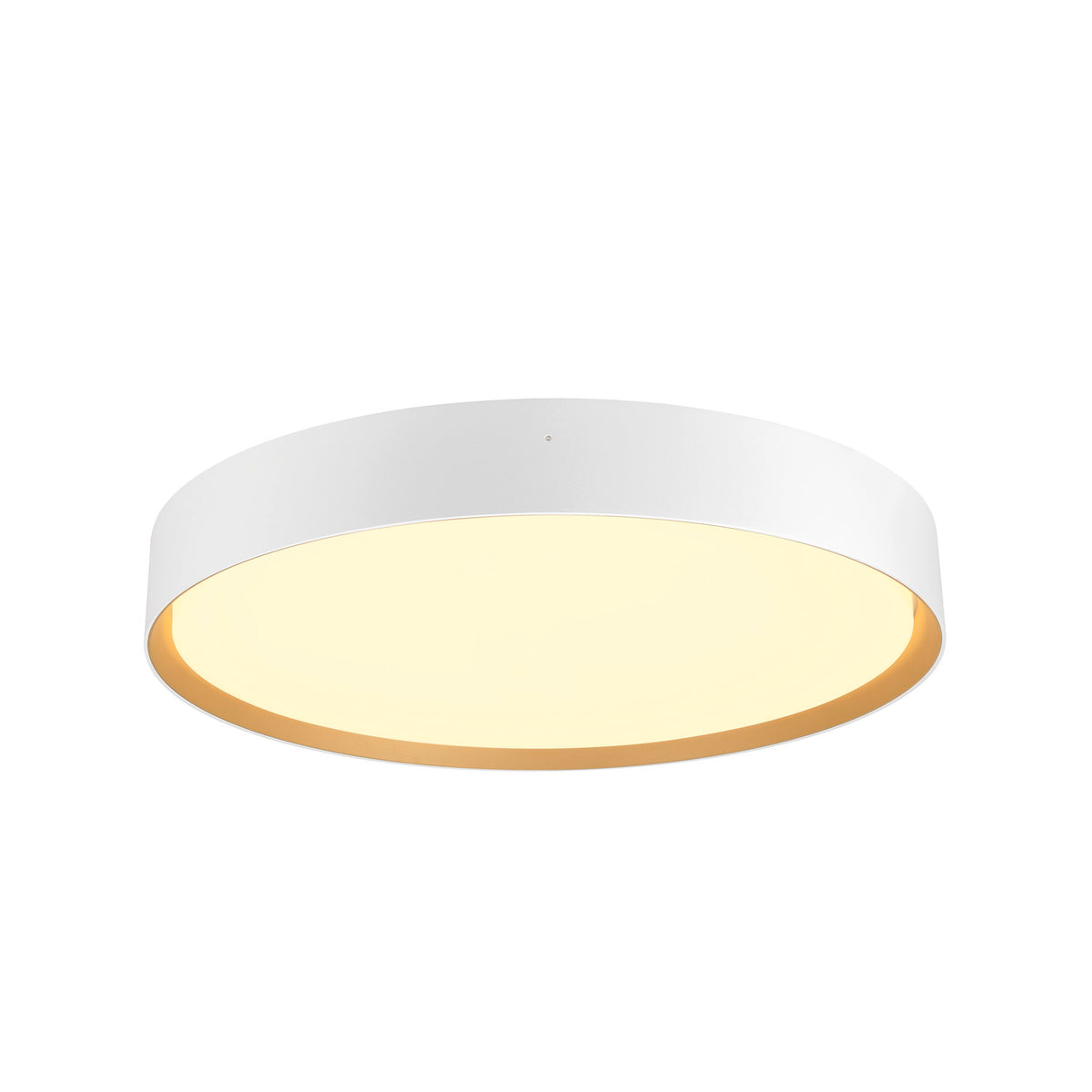 DECONA 42, Wand- und Deckenaufbauleuchte, rund, 2700/3000 K, 23 W, PHASE, weiß / gold