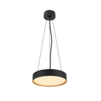 DECONA 30, Wand- und Deckenaufbauleuchte, rund, 2700/3000 K, 18 W, PHASE, schwarz / gold