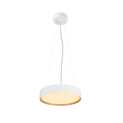 DECONA 30, Wand- und Deckenaufbauleuchte, rund, 2700/3000 K, 18 W, PHASE, weiß / gold