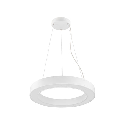 MEDO® RING 60, Pendelleuchte, Pendellänge 300 cm, 3000/4000 K, 110°, DALI, Touch, weiß