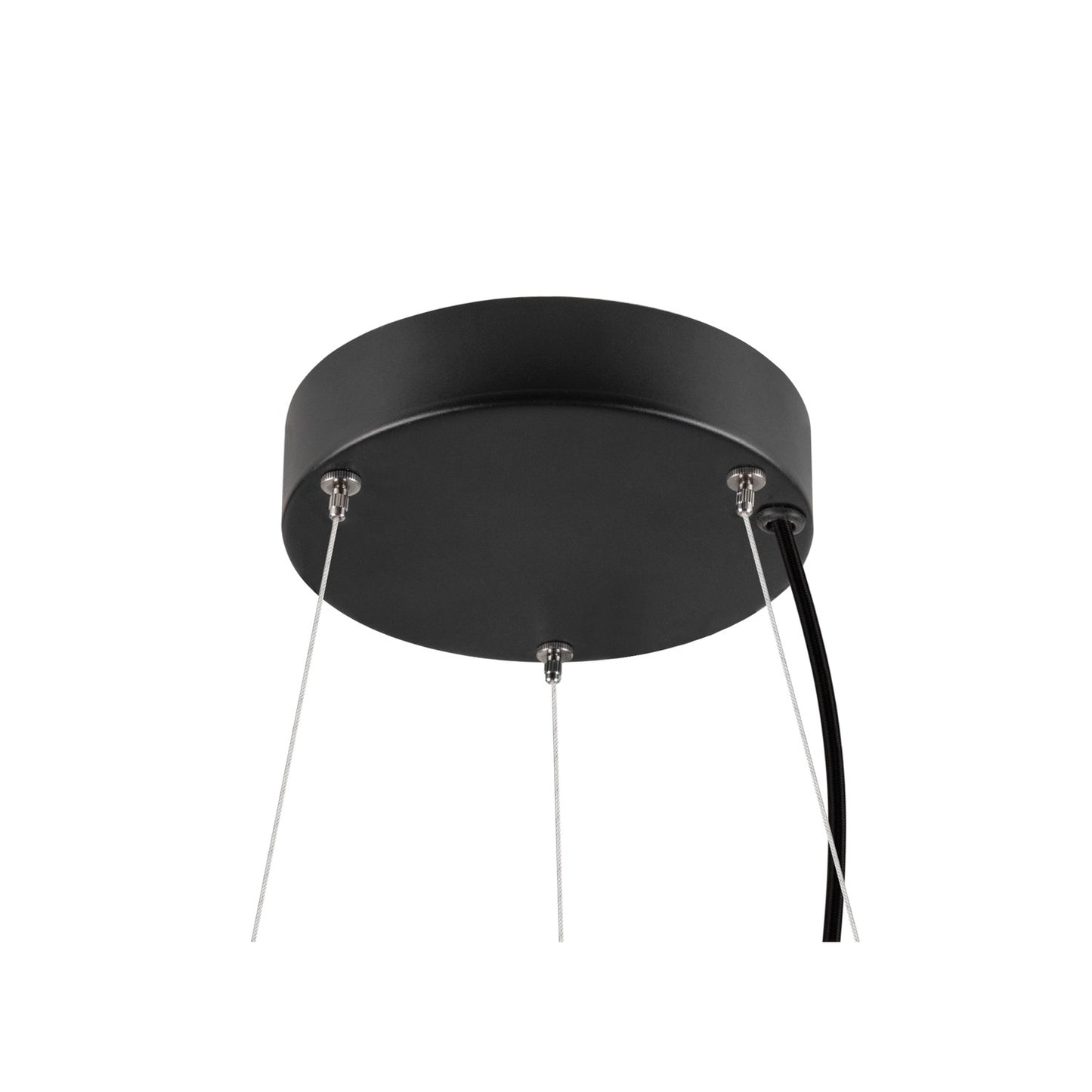 MEDO® RING 60, Pendelleuchte, Pendellänge 300 cm, 3000/4000 K, 110°, PHASE, schwarz