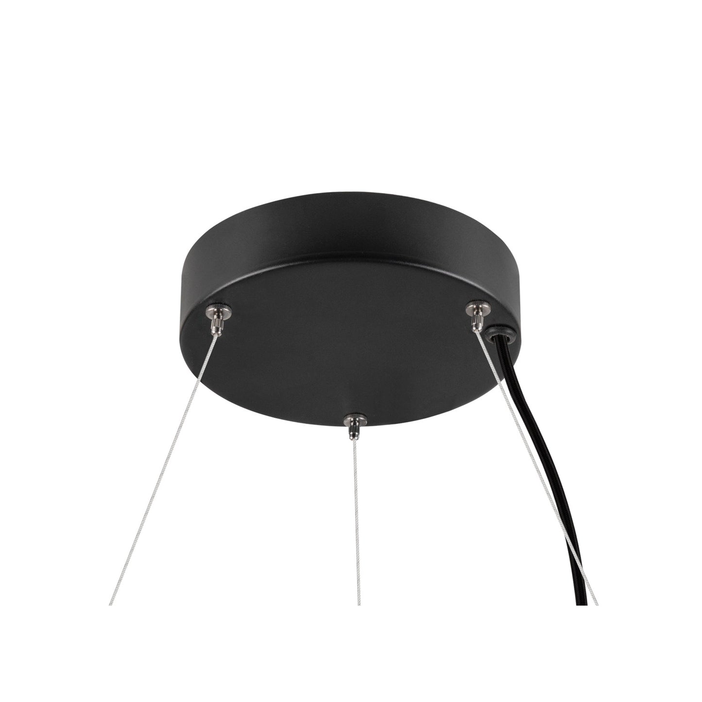 MEDO® RING 90, Pendelleuchte, Pendellänge 300 cm, 3000/4000 K, 110°, DALI, Touch, schwarz