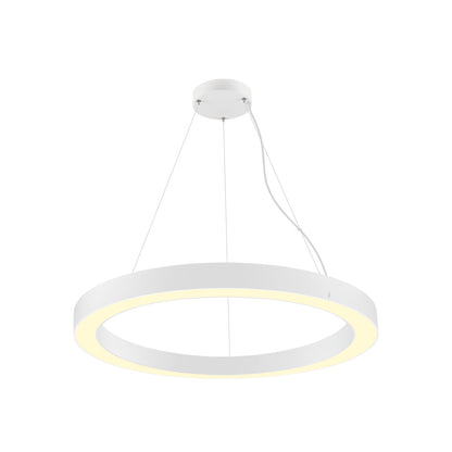 MEDO® RING 90, Pendelleuchte, Pendellänge 300 cm, 3000/4000 K, 110°, PHASE, weiß