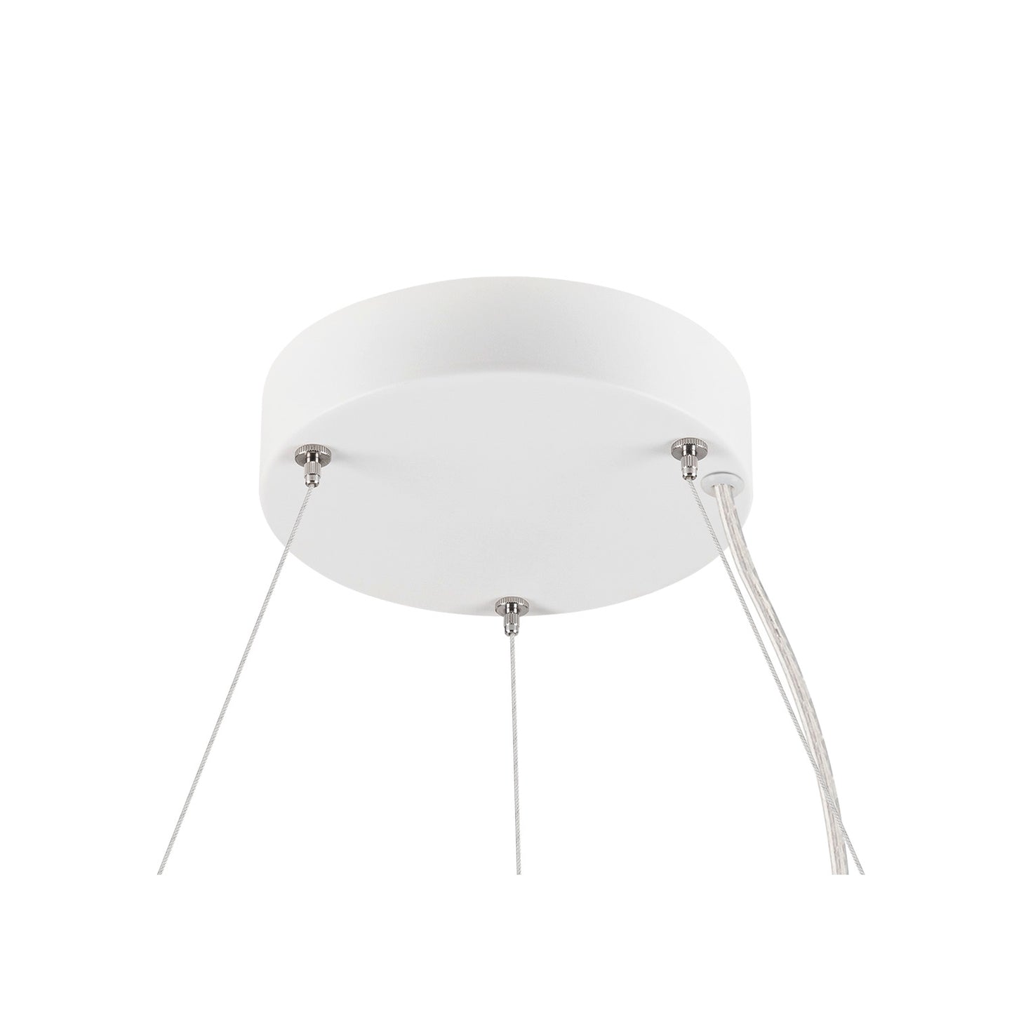 MEDO® RING 90, Pendelleuchte, Pendellänge 300 cm, 3000/4000 K, 110°, PHASE, weiß