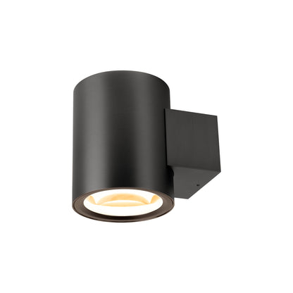 OCULUS, Wandaufbauleuchte, rund, 2000-3000 K, 15 W, Dim-to-Warm, PHASE, 100°, dunkel bronze