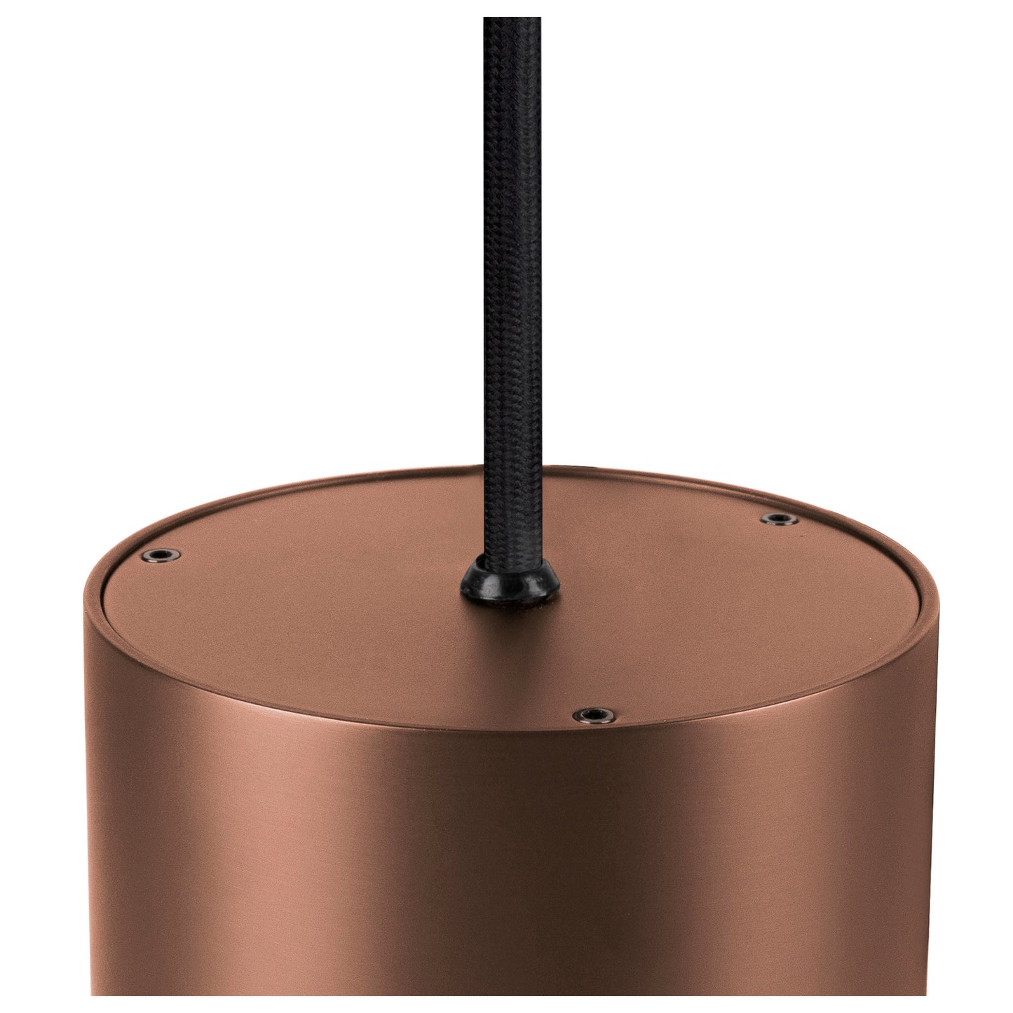 OCULUS, Pendelleuchte, Pendellänge 250 cm, 2000-3000 K, 100°, Dim-to-Warm, PHASE, dunkel kupfer