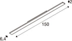 SIGHT EASY, 3~ Spot, rechteckig, 4000 K, 41 W, 25°, weiß