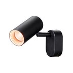 NOBLO®, Wand- und Deckenaufbauleuchte, single, rund, 2000-3000 K, 8 W, Dim-to-Warm, PHASE, 36°, schwarz