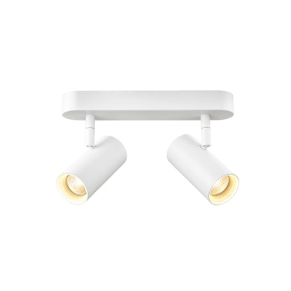 NOBLO®, Wand- und Deckenaufbauleuchte, double, rund, 3000 K, 12 W, PHASE, 32°, weiß