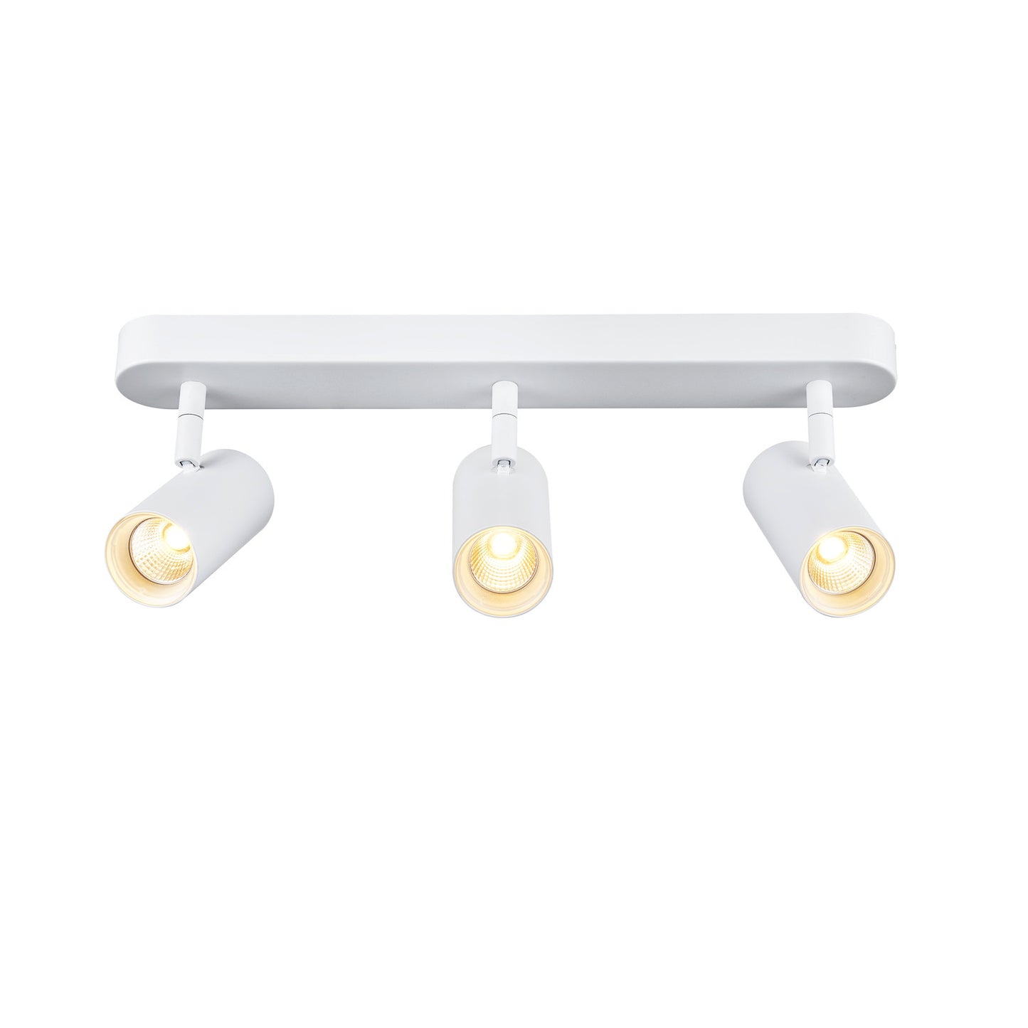 NOBLO®, Wand- und Deckenaufbauleuchte, triple, rund, 3000 K, 19 W, PHASE, 32°, weiß