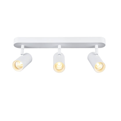 NOBLO®, Wand- und Deckenaufbauleuchte, triple, rund, 3000 K, 19 W, PHASE, 32°, weiß