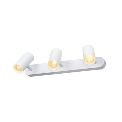NOBLO®, Wand- und Deckenaufbauleuchte, triple, rund, 3000 K, 19 W, PHASE, 32°, weiß