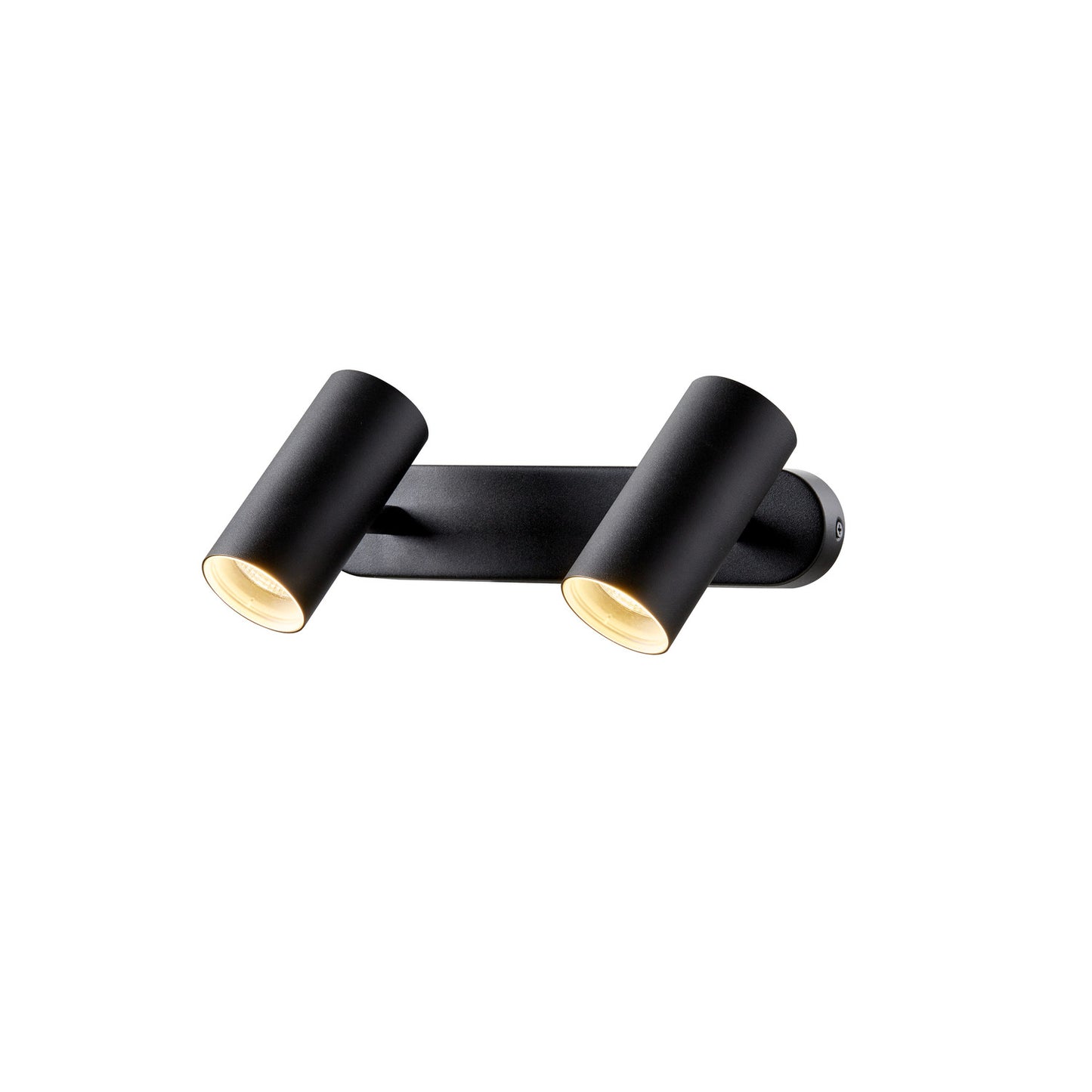 NOBLO®, Wand- und Deckenaufbauleuchte, double, rund, 3000 K, 12 W, PHASE, 32°, schwarz