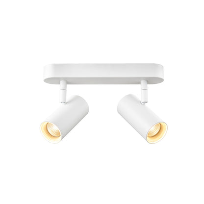 NOBLO®, Wand- und Deckenaufbauleuchte, double, rund, 2700 K, 12 W, PHASE, 32°, weiß