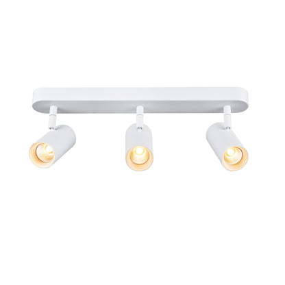 NOBLO®, Wand- und Deckenaufbauleuchte, triple, rund, 2700 K, 19 W, PHASE, 32°, weiß