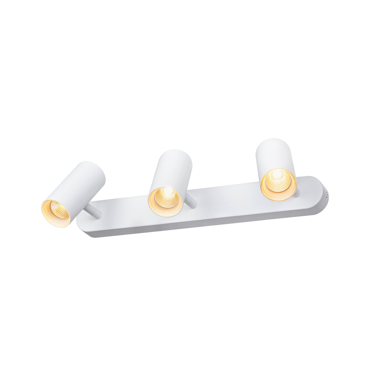 NOBLO®, Wand- und Deckenaufbauleuchte, triple, rund, 2700 K, 19 W, PHASE, 32°, weiß