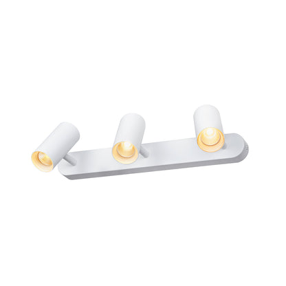 NOBLO®, Wand- und Deckenaufbauleuchte, triple, rund, 2700 K, 19 W, PHASE, 32°, weiß