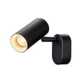 NOBLO®, Wand- und Deckenaufbauleuchte, single, rund, 2700 K, 6 W, PHASE, 32°, schwarz