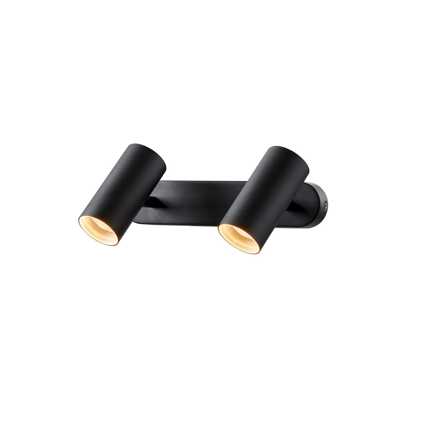 NOBLO®, Wand- und Deckenaufbauleuchte, double, rund, 2700 K, 12 W, PHASE, 32°, schwarz