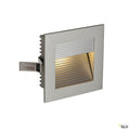 SLV Downlight / Deckeneinbaustrahler FRAME CURVE eckig grau warmweisse