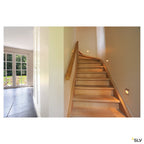 SLV Downlight / Deckeneinbaustrahler FRAME CURVE eckig grau warmweisse