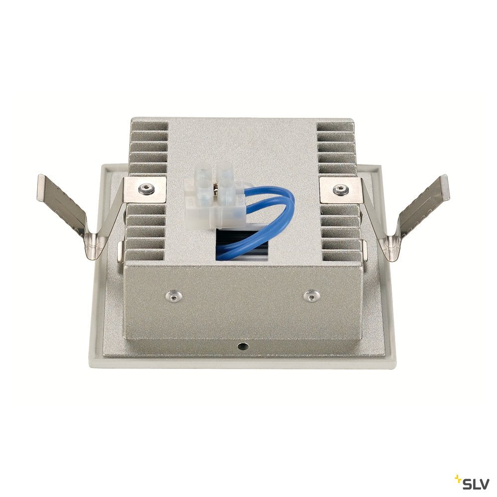SLV FLAT FRAME BASIC Einbauleuchte eckig, weiss, G4, max. 20W