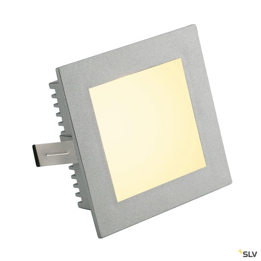 SLV Orientierungsleuchte FLAT FRAME BASIC eckig grau G4 20W