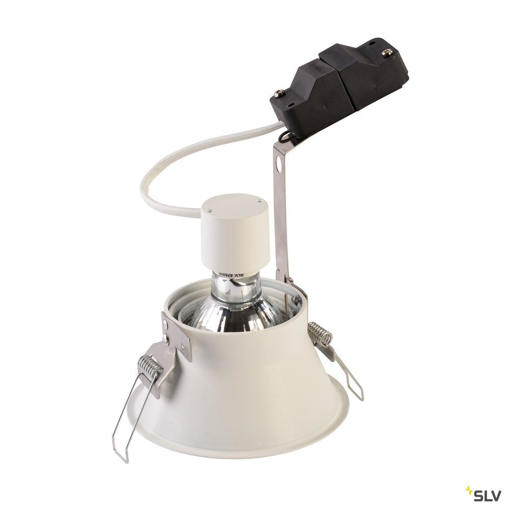 SLV HORN-T Einbauleuchte, mattweiss, GU10, max. 50W