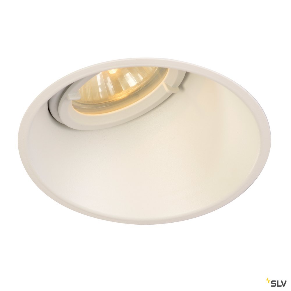 SLV HORN-A Einbauleuchte, mattweiss, GU10, max. 50W