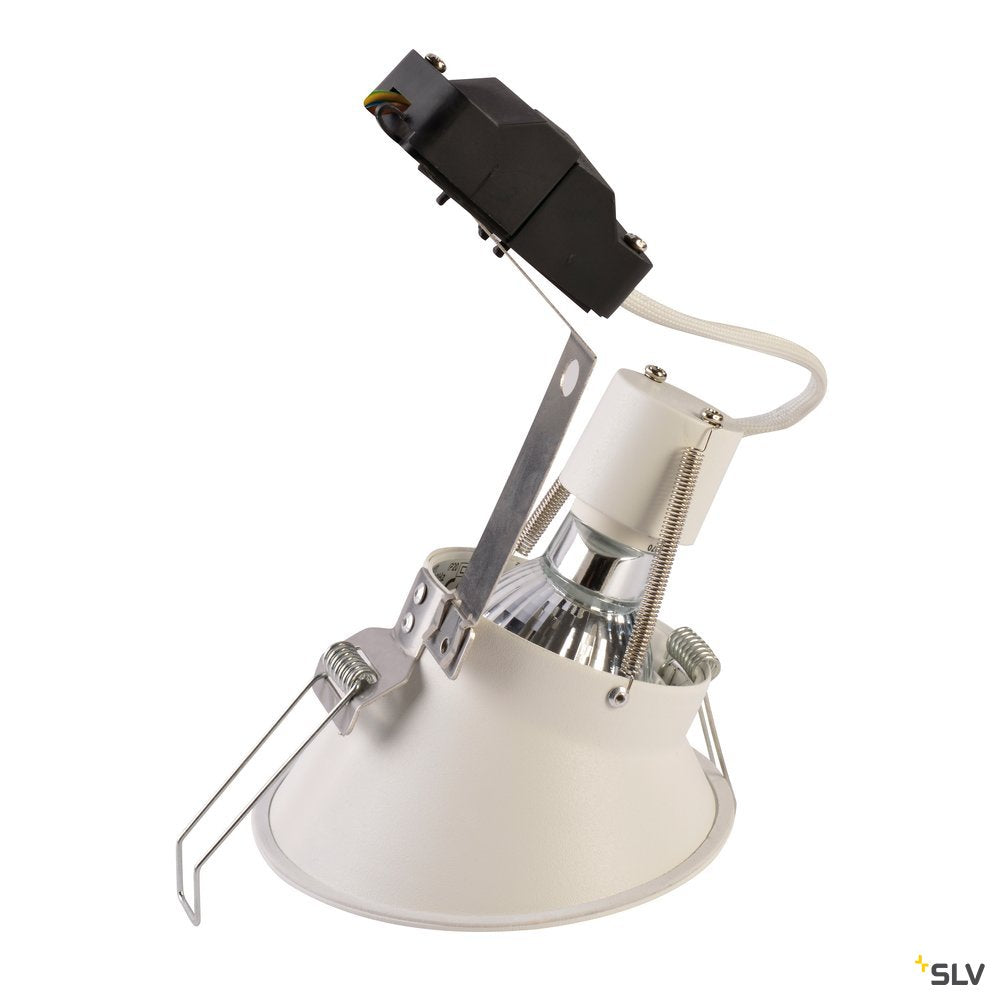 SLV HORN-A Einbauleuchte, mattweiss, GU10, max. 50W