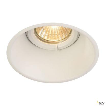 SLV HORN-O Einbauleuchte, mattweiss, GU10, max. 50W