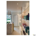 SLV HELIA 30 PD, LED Indoor Pendelleuchte, soft gold, 3000K, Aufbauversion