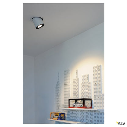 SLV SUPROS MOVE Deckeneinbau- leuchte, rund, weiss, 3000lm, 3000K, SLM LED, 60° Reflektor