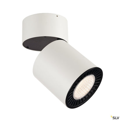 SLV SUPROS CL Deckenleuchte, rund, weiß, 3000lm, 3000K, SLM LED, 60° Reflektor