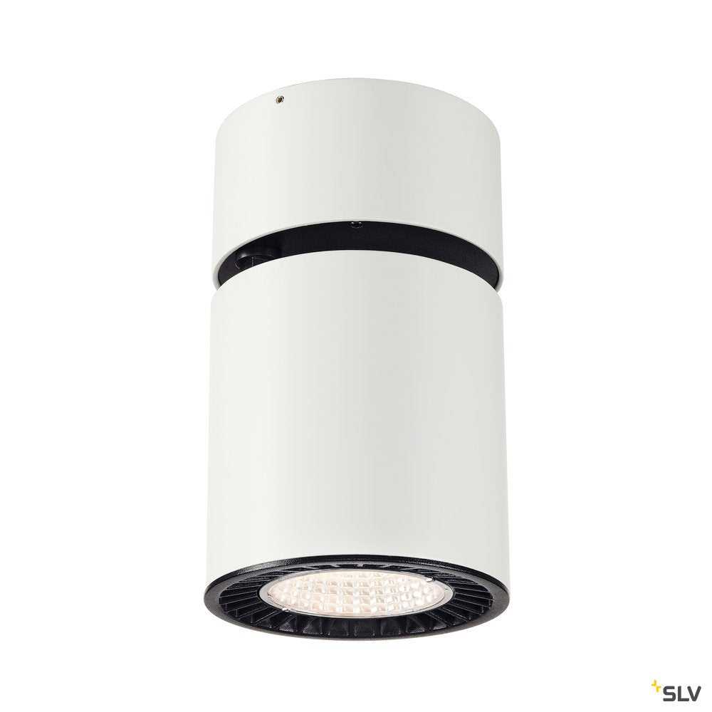 SLV SUPROS CL Deckenleuchte, rund, weiß, 3000lm, 3000K, SLM LED, 60° Reflektor