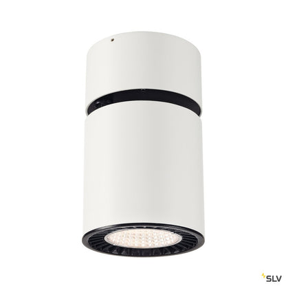 SLV SUPROS CL Deckenleuchte, rund, weiß, 3000lm, 3000K, SLM LED, 60° Reflektor