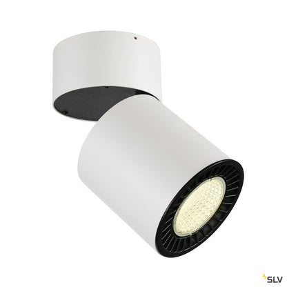 SLV SUPROS CL Deckenleuchte, rund, weiß, 3000lm, 4000K, SLM LED, 60° Reflektor