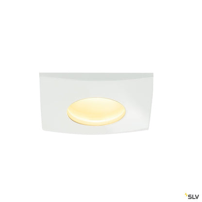 SLV OUT 65 LED DL SQUARE Set Down- light, weiss, 9W, 38°, 3000K, inkl. Treiber