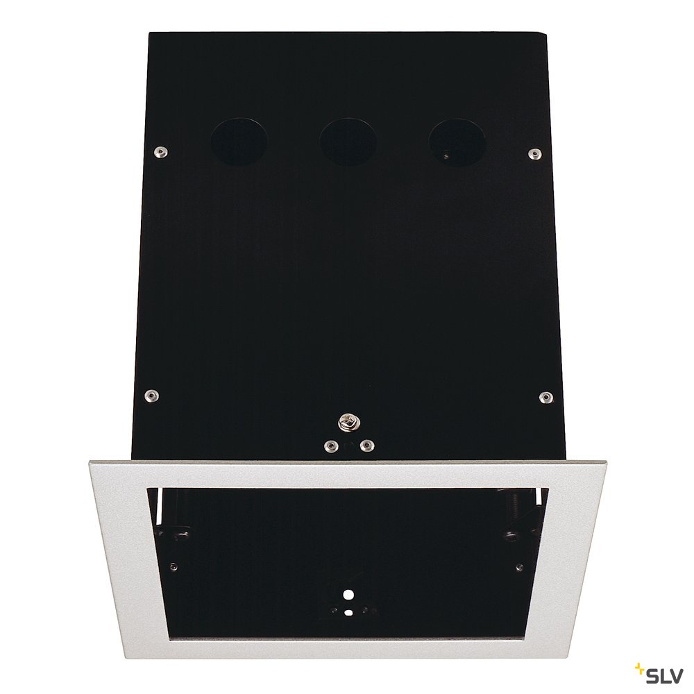 SLV AIXLIGHT PRO 1 FRAME Einbaurahmen, silbergrau / schwarz
