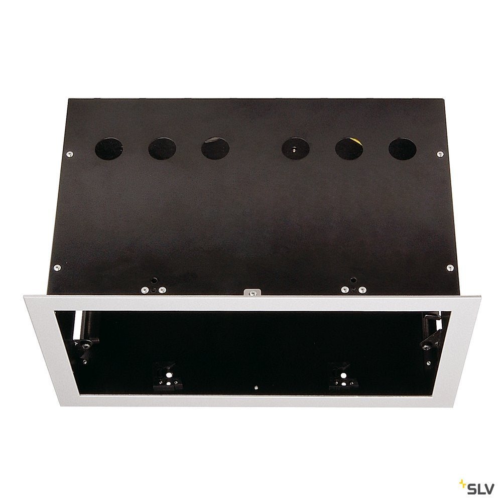 SLV AIXLIGHT PRO 2 FRAME Einbaurahmen, silbergrau / schwarz