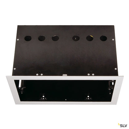 SLV AIXLIGHT PRO 2 FRAME Einbaurahmen, silbergrau / schwarz