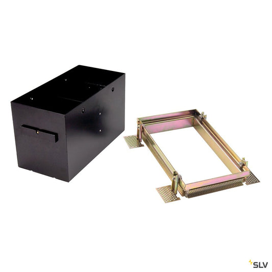 SLV AIXLIGHT PRO 2 FRAMELESS Einbaurahmen, inkl. Einbau-Kit, schwarz